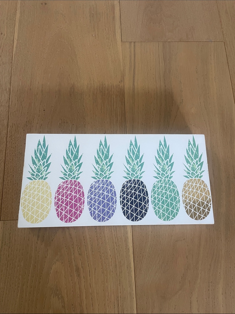 Colorful Pineapple Wall Art Print